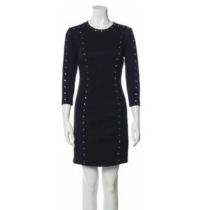 Michael Michael Kors Black Studded Dress